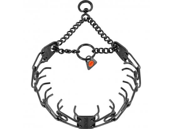 Kolczatka stalowa z łańcuszkiem ULTRA-PLUS 63 cm czarny mat